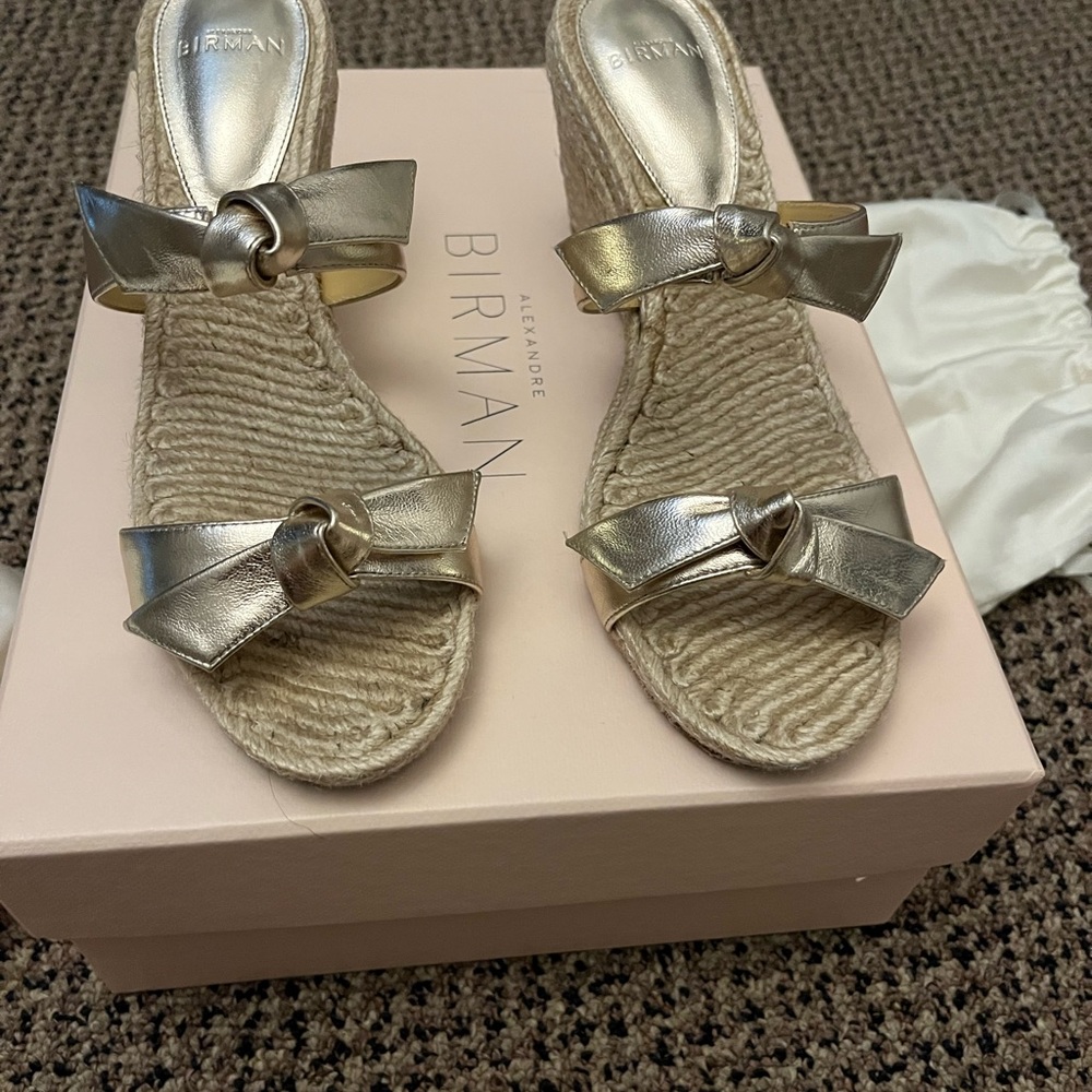 Alexandre Birman Clarita wedge espadrilles